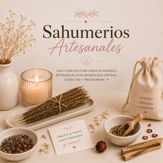 Sahumerios Artesanales Rentables : guia paso a paso